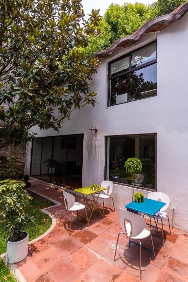 Casa Blanca In Coyoacan メキシコシティ エクステリア 写真